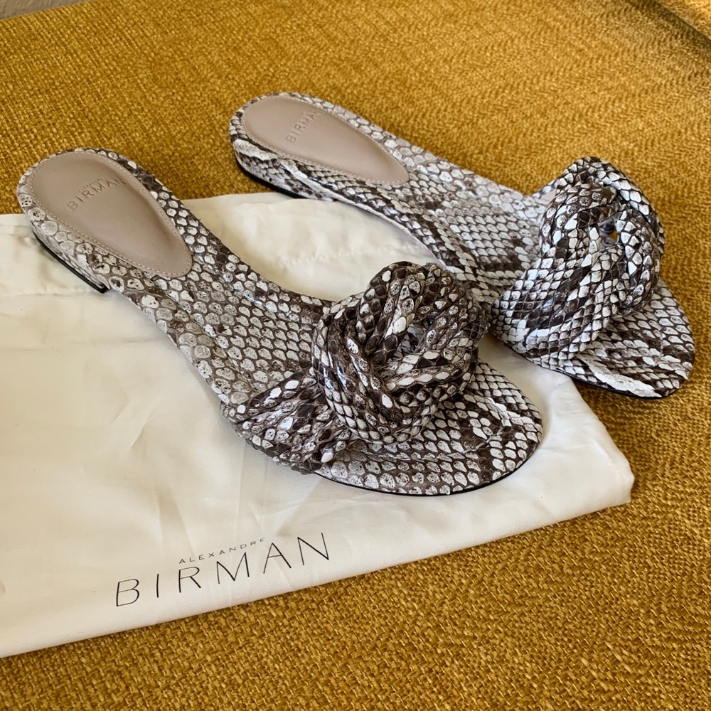 Alexandre Birman - Real Python Sandals - Size 6 - image 2
